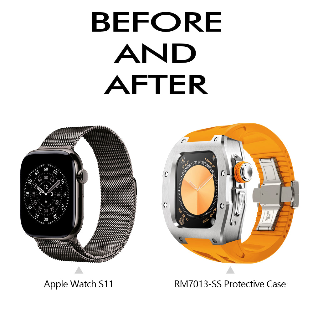 Stainless steel Case For Apple Watch Series 11/10 (46mm)