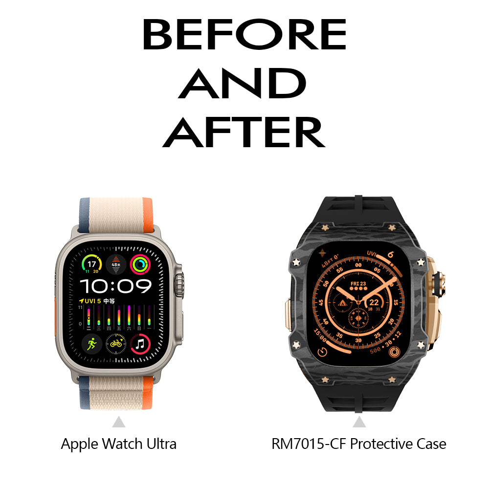 Carbon Fiber Case For Apple Watch Ultra 3/2/1 (49mm)