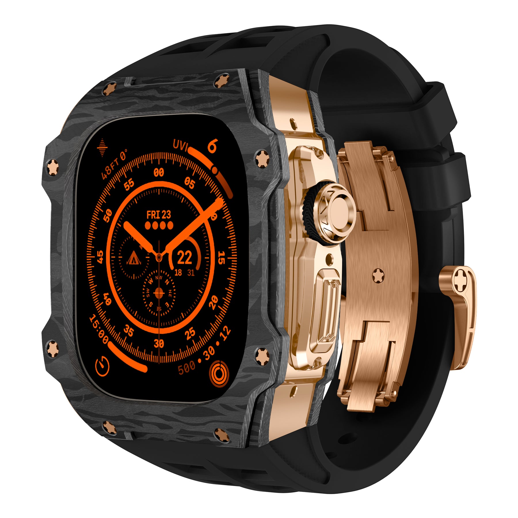 Carbon Fiber Case For Apple Watch Ultra 3/2/1 (49mm)