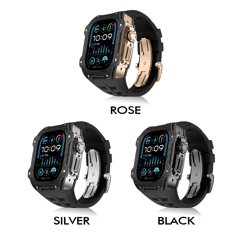 Carbon Fiber Case For Apple Watch Ultra 3/2/1 (49mm)