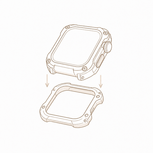 Assemble into the watch case